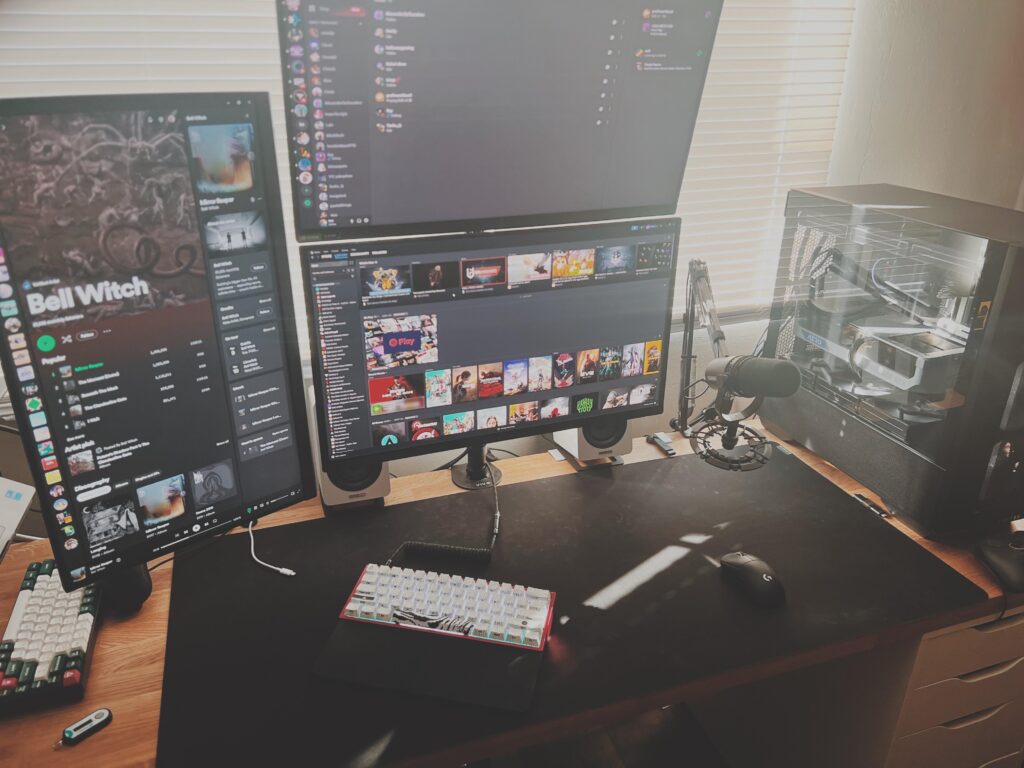 Not the dream setup, but good for now.