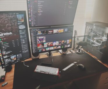 Not the dream setup, but good for now.