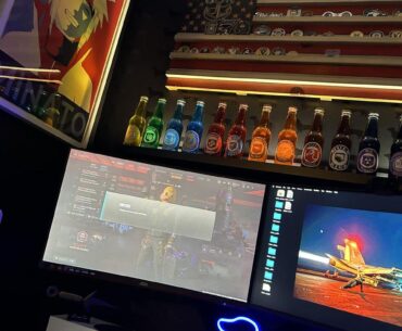 My battle station build, almost everything I love in life wrapped up in one picture. I do not have pictures of wife and kido's up, but they are my mostest favorite in my life.