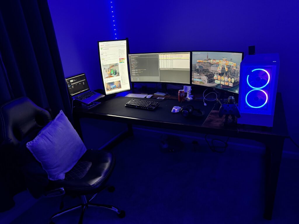 Updated triple monitor setup from your guy’s suggestions!