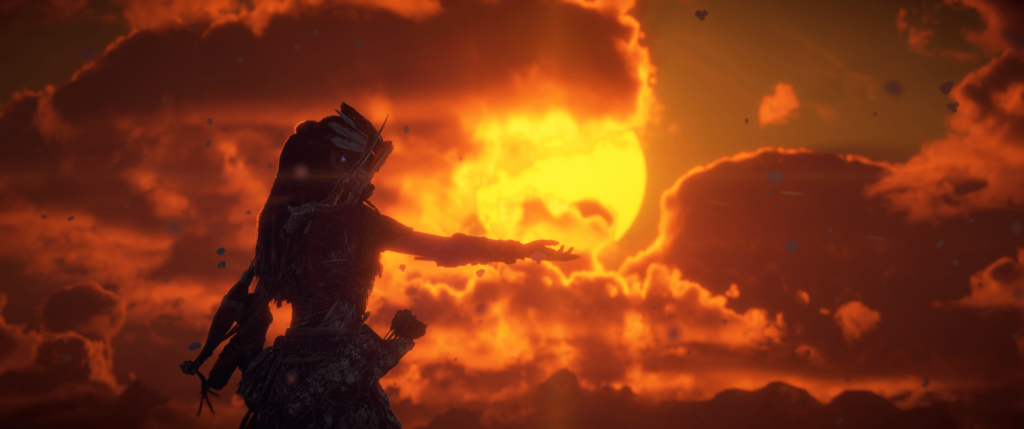 Just as photo I took in horizon forbidden west