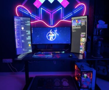 2024 setup. Still need to tidy up the cables though.