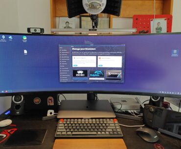 My WFH Mac/Steamdeck battlestation