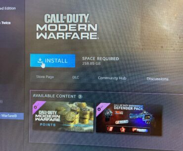 First time having a mw game on pc. Is it normal that it is that huge, like cmon 220gb for one game