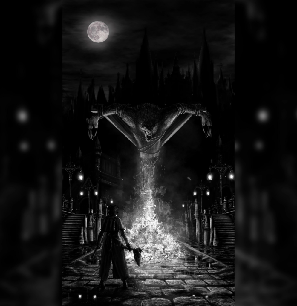 Bloodborne drawing I did recently