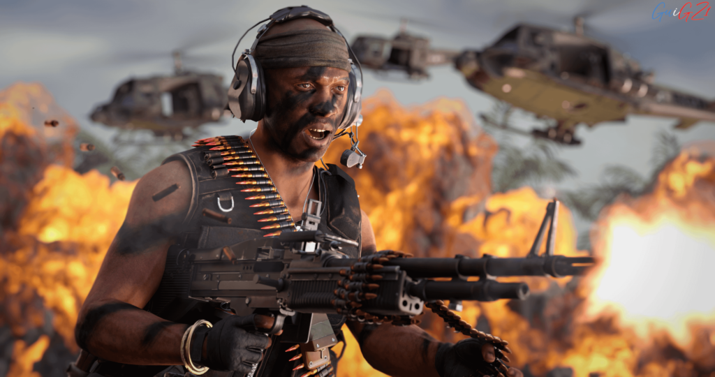 Commando Lawrence Sims (render by me)