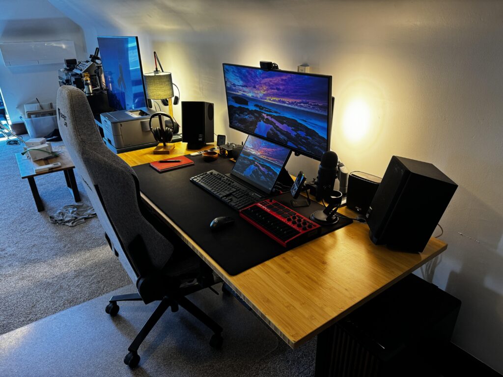 The attic is being taken over.