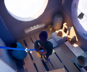 Demolition Man reference in the PS5 game Jusant