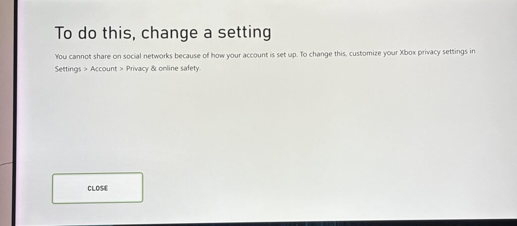 Constant pop up notice. Why?!?!