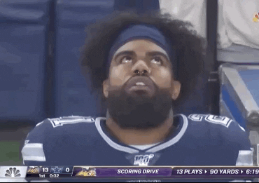 when you enter a dialog without remembering to get out of crouch