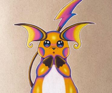 Raichu drawing