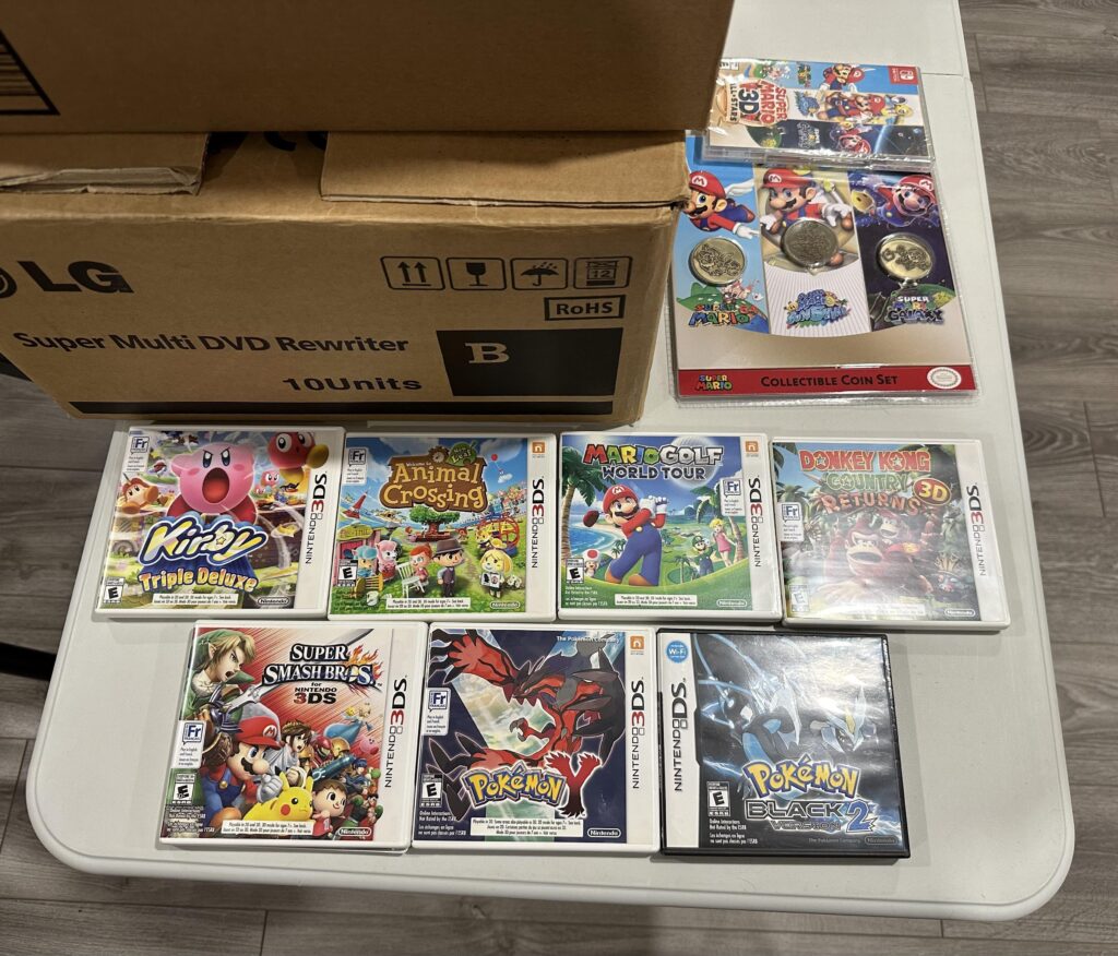 When you open a box from your childhood!