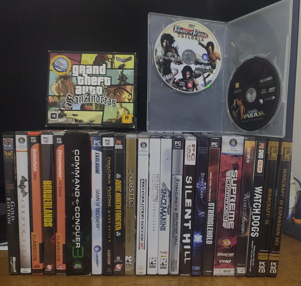 My Physical Media PC Games