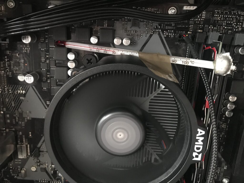 When you OC your CPU but you have no power section temperature sensor.