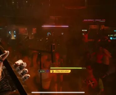 What happens if you don’t press f to play sick solo?