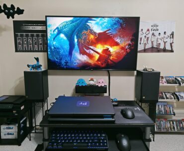 Until I get my own place, this is my temporary Battlestation at parent house (my old room) after finished university