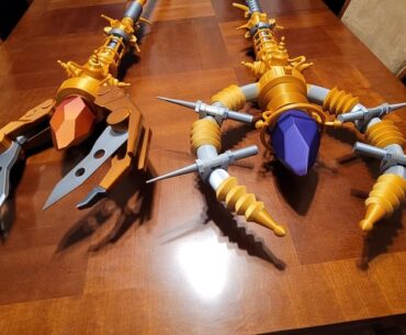 Lighting and Fire Staff