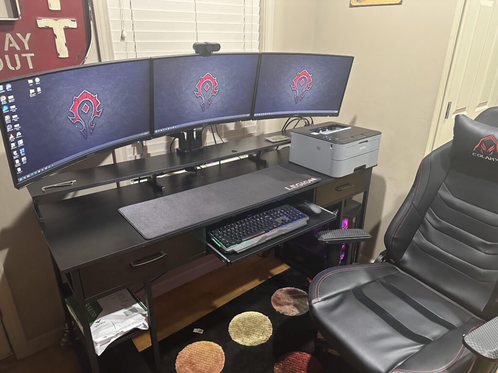 30% Battlestation, 70% workstation. Just finished