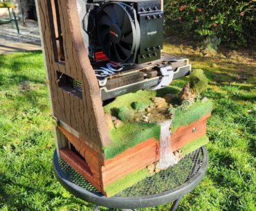 My wooden pc