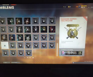 Emblems not unlocking