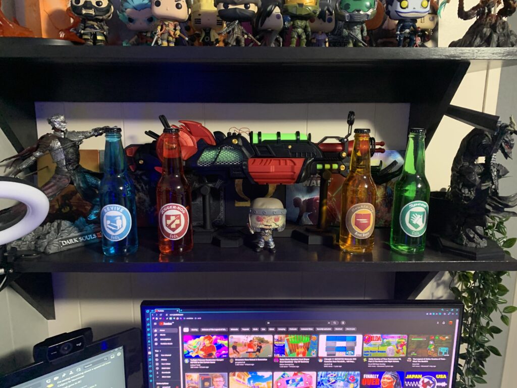 I finally got around to making some perk bottle replicas after wanting to for years