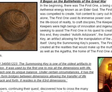 My attempt at chronicling the Aether story in its most complete form. Feedback and thoughts?