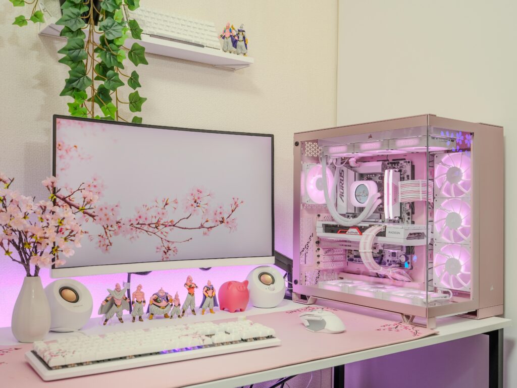SAKURA themed setup. (My first setup)
