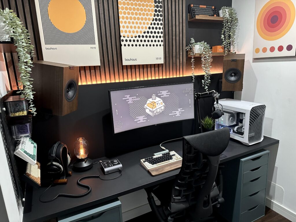 As I age, I think my setup matures with me.