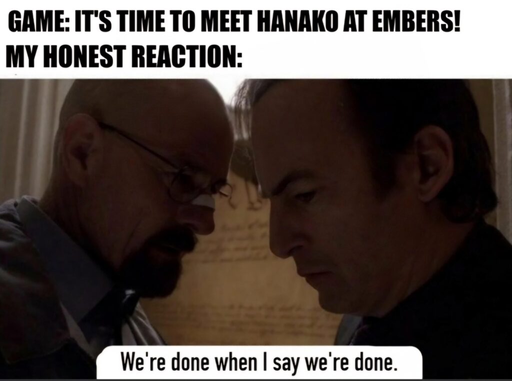 I'm not ready yet!