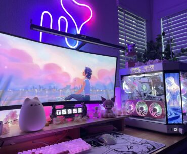 What my setup looks like on rainy days