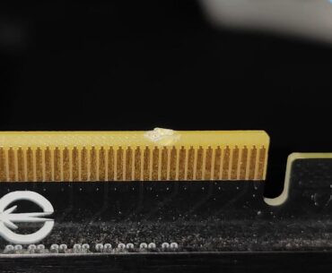 I dropped my GTX 1070 from its shelf...