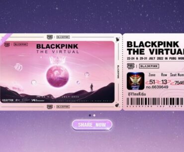 The Pubg Black Pink show was 2 years ago