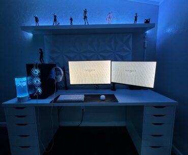 Cybercore battlestation 💙