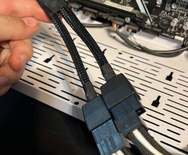 I have just bought a gigabyte 4070 TI super upgraded from a RX 5700. My power cables do not match the cards will I need to change the cable?