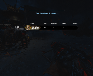 Accidentally done Blood EE Solo on Round 5
