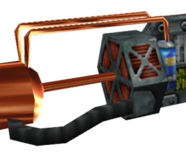 A simple yet elegant weapon for the modern era. The Half Life Tau Cannon.