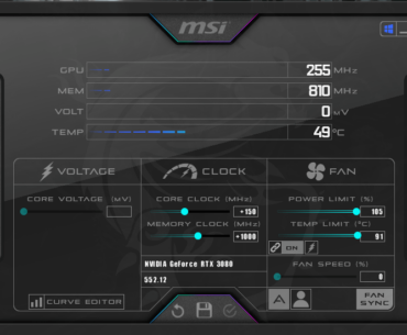 3080 12gb with 13600k and 64gb dram, wondering if this is an appropriate clock