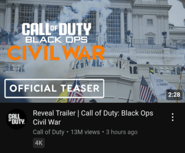 Just opened up YouTube and I found the trailer for the new Call of Duty game. This is absolutely wild 😭