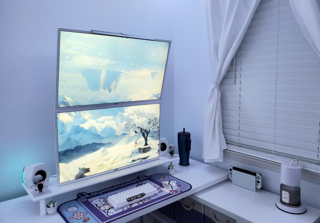 Simple White & Purple Setup - Any Recommendations?