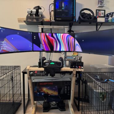 New work/gaming setup