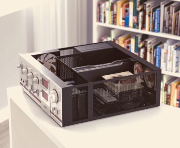 Hi-Fi comcputer case concept