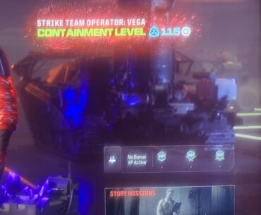 Got my containment level to 115