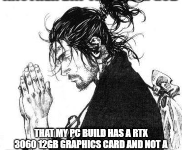 The more I think about it, the more I am relieved and appreciate the fact that I am no longer a low end pc gamer ever since 8 months ago