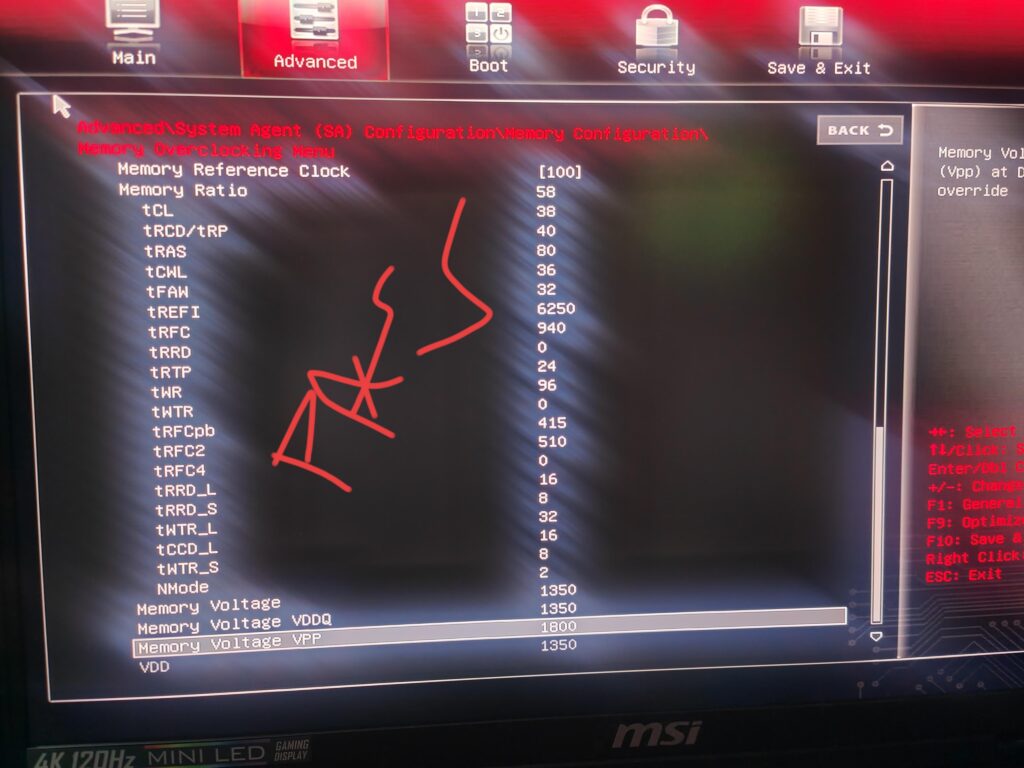 Help OC MSI Titan RAM Help OC MSI Titan RAM