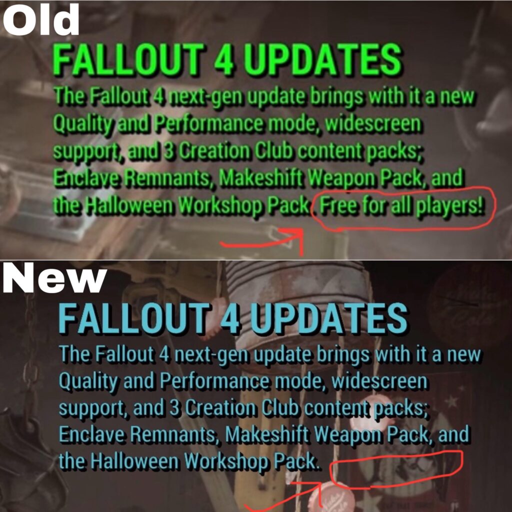 Very sneaky Bethesda