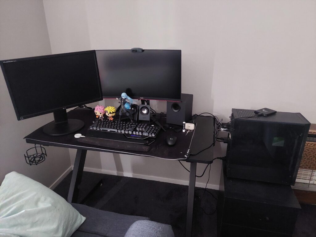 My pc setup sure has come along way over the years.