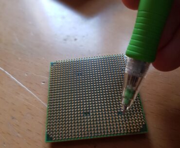 What are your techniques to unbend pins?