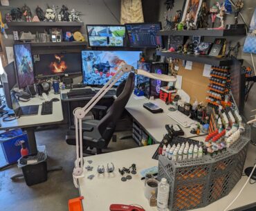 The Garage Battle/Paint Station