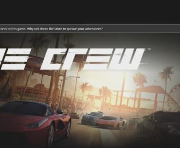 Ubisoft revoking licenses for The Crew, preventing owners who paid for the game from installing it.