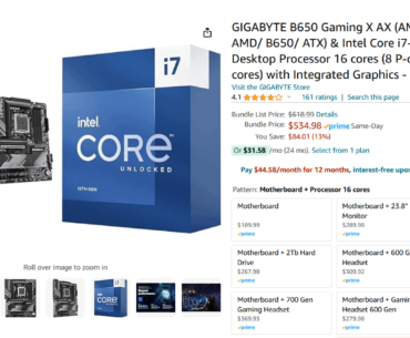 Amazon is currently selling AMD motherboards and Intel CPUs as a bundle...